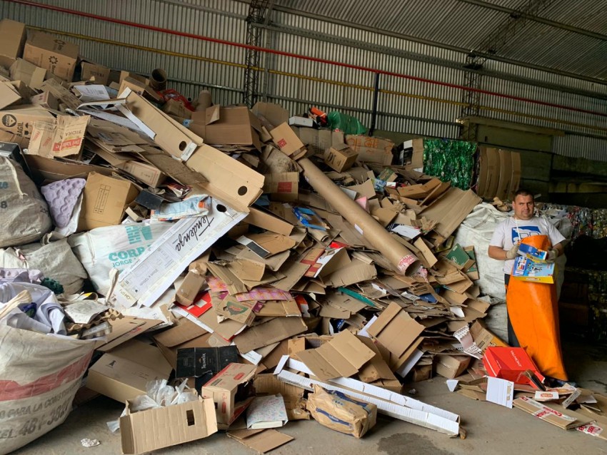 Durante el 2019 se reciclaron 25.000 toneladas en Madariaga