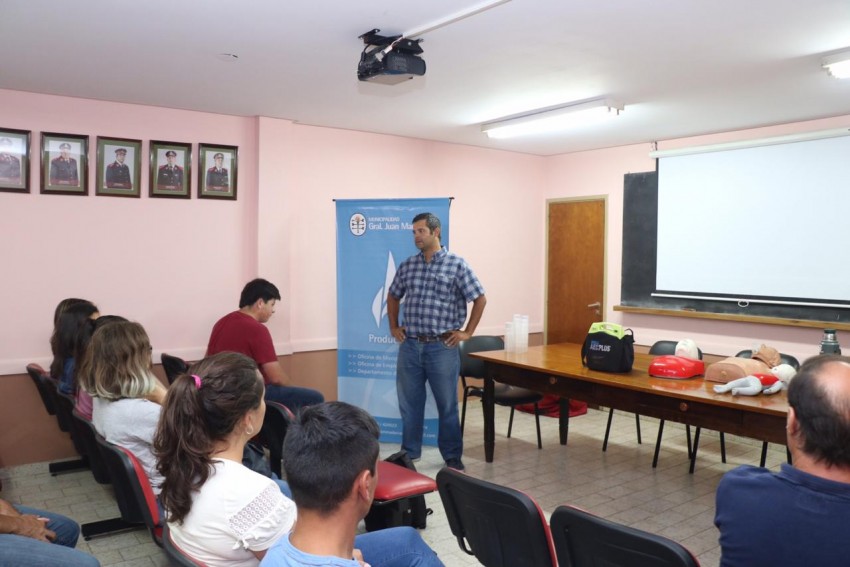 Unas 30 personas participaron de un nuevo curso de Primeros Auxilios