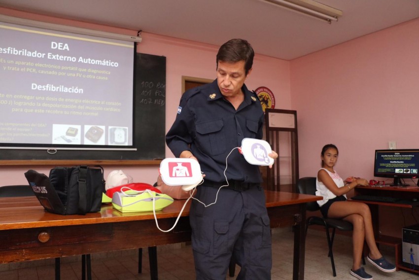Unas 30 personas participaron de un nuevo curso de Primeros Auxilios