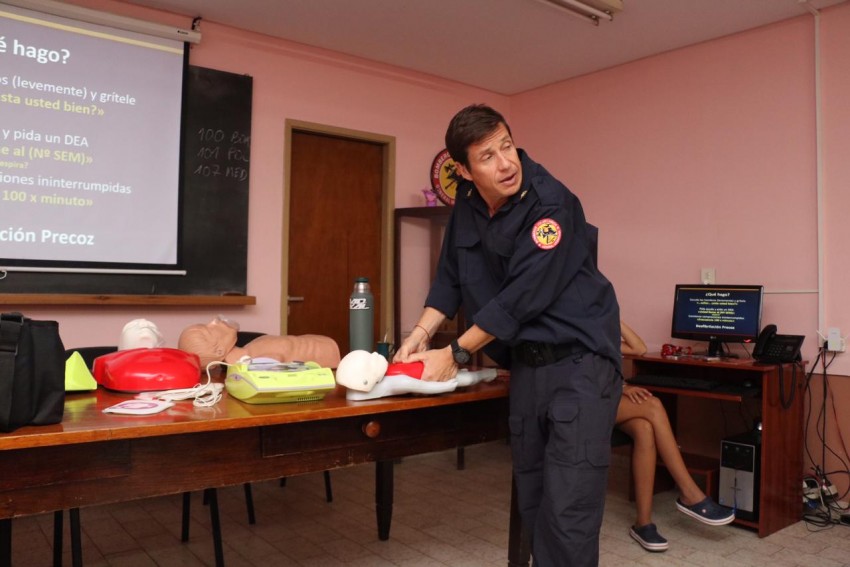 Unas 30 personas participaron de un nuevo curso de Primeros Auxilios