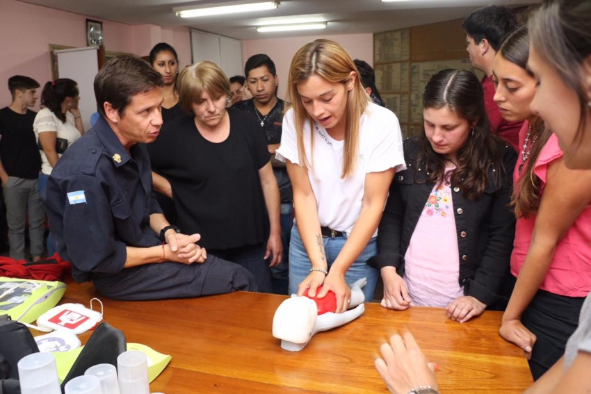 Unas 30 personas participaron de un nuevo curso de Primeros Auxilios