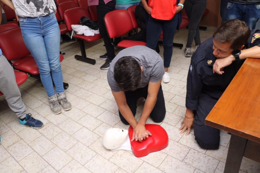 Unas 30 personas participaron de un nuevo curso de Primeros Auxilios