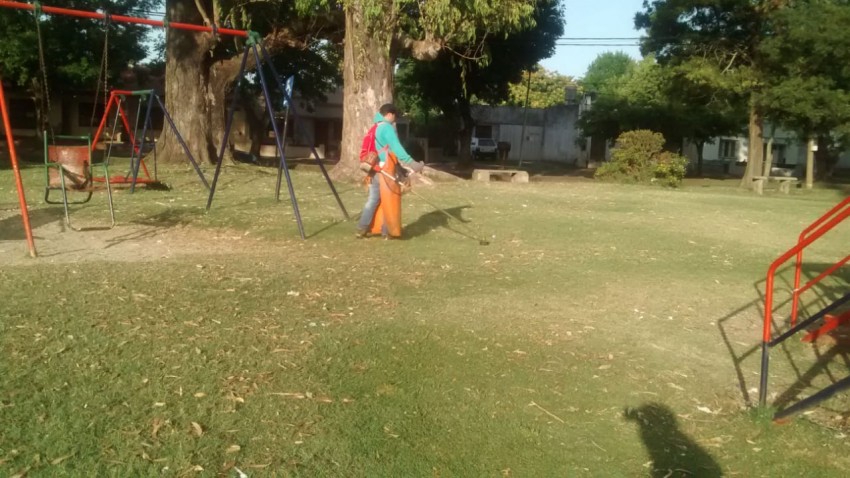 Mejora y limpieza de espacios públicos