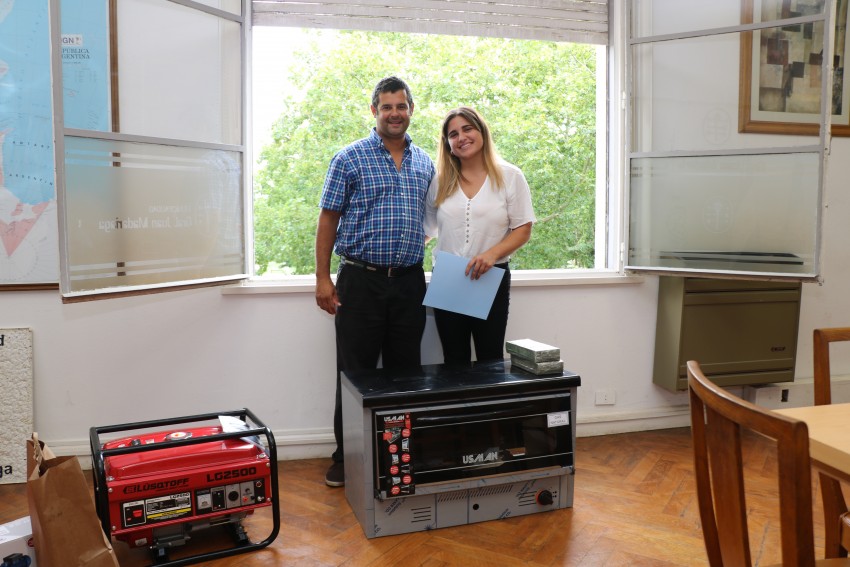 Entregaron nuevos bienes de capital para el crecimiento de vecinos emp