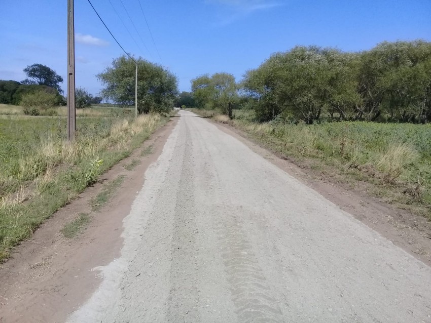 Realizan las últimas tareas de hormigonado en el Sector Industrial