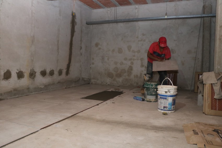 Continan los trabajos de refaccin en la Casa de la Cultura