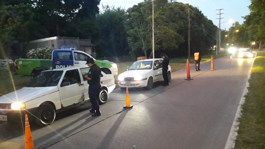Profundizan los controles vehiculares en la ciudad