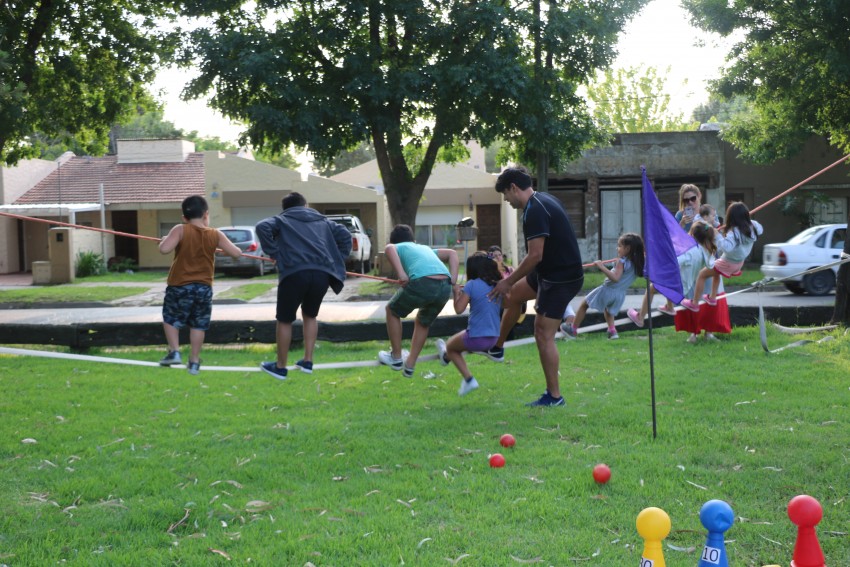 Hoy hay juegos recreativos en el Parque Anchorena