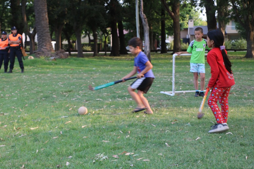Hoy hay juegos recreativos en el Parque Anchorena