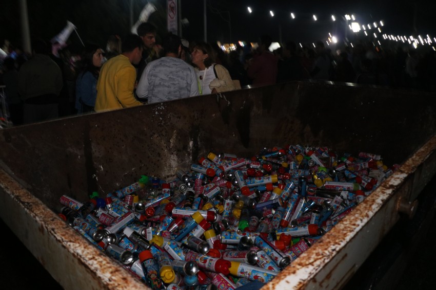 Con excelente acompaamiento del pblico se realiz el cierre de Carna