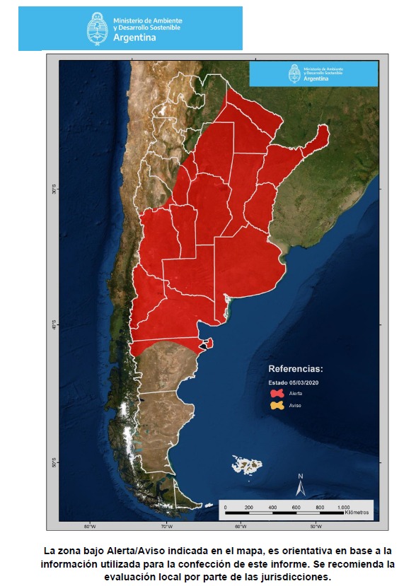 Advierten sobre el peligro de incendios forestales para Madariaga y la