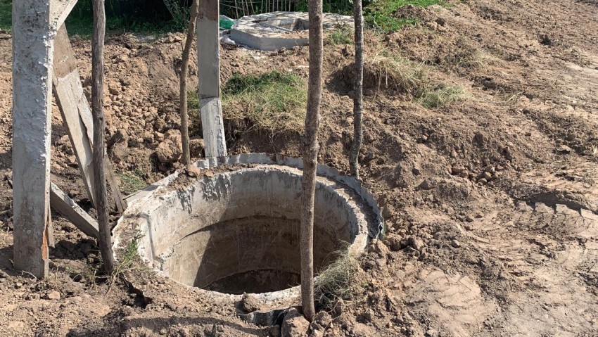Continúan los trabajos en la Estación de Bombeo