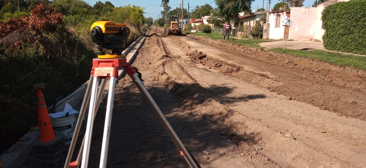 Iniciaron nuevas tareas para continuar con la realización de cordones