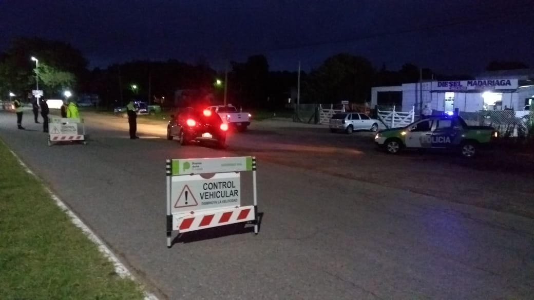 Refuerzan los controles en los accesos a Madariaga