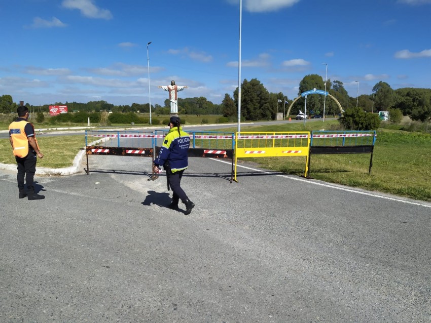 Restringen el ingreso y egreso de la ciudad