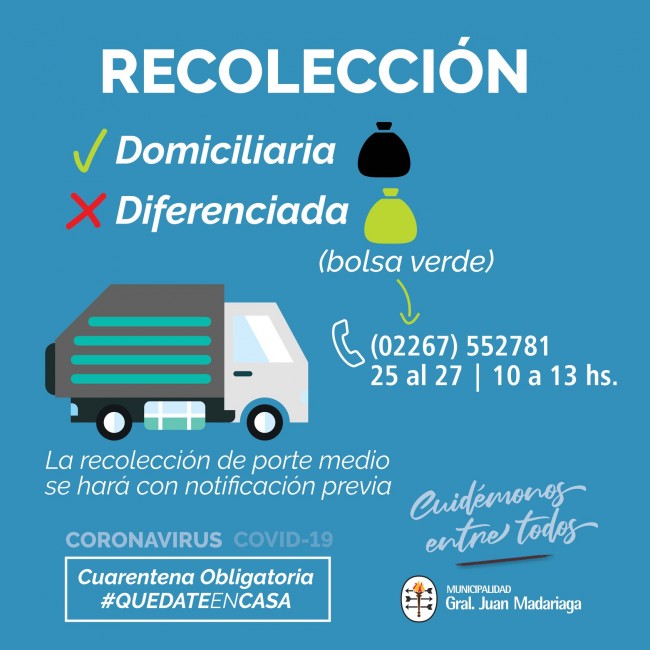 ¿Cómo funciona cada área del municipio durante la cuarentena?