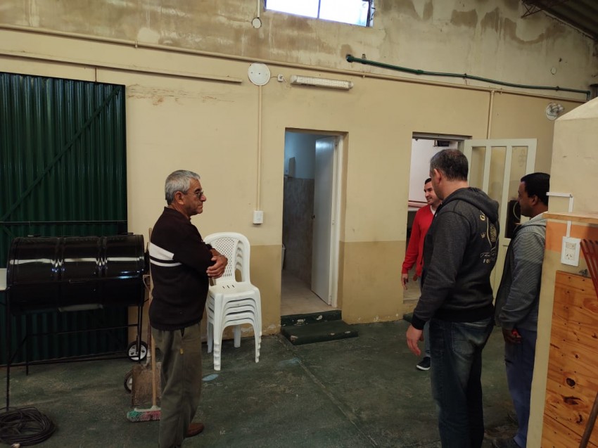 Reacondicionan el Centro de Jubilados para hospedar a los abuelos del 