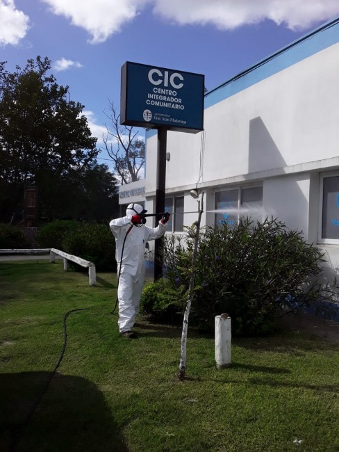 El municipio llev a cabo la limpieza de los distintos espacios pblic