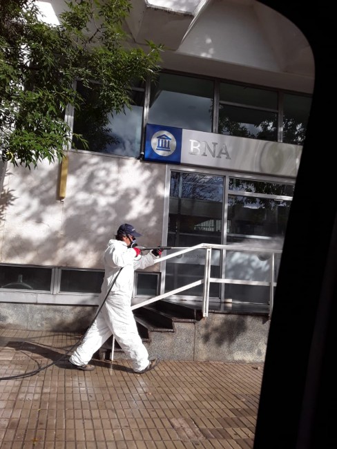 El municipio llev a cabo la limpieza de los distintos espacios pblic