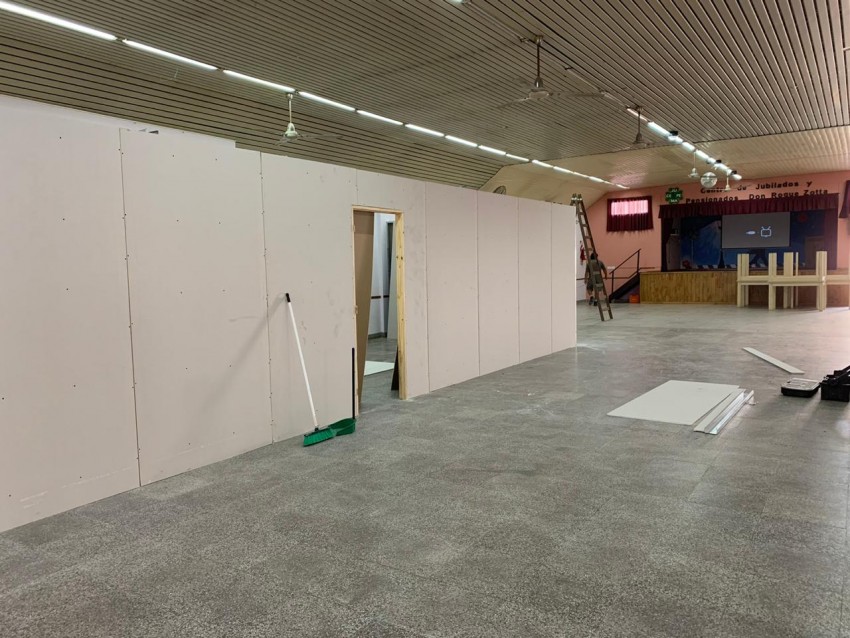 Avanza la remodelacin del centro de Jubilados para alojar a los abuel