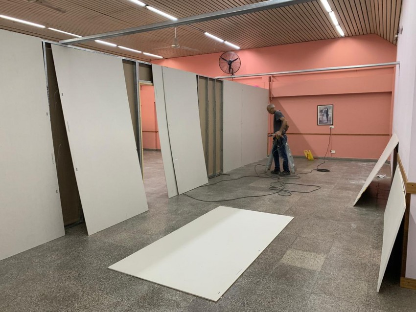 Avanza la remodelacin del centro de Jubilados para alojar a los abuel