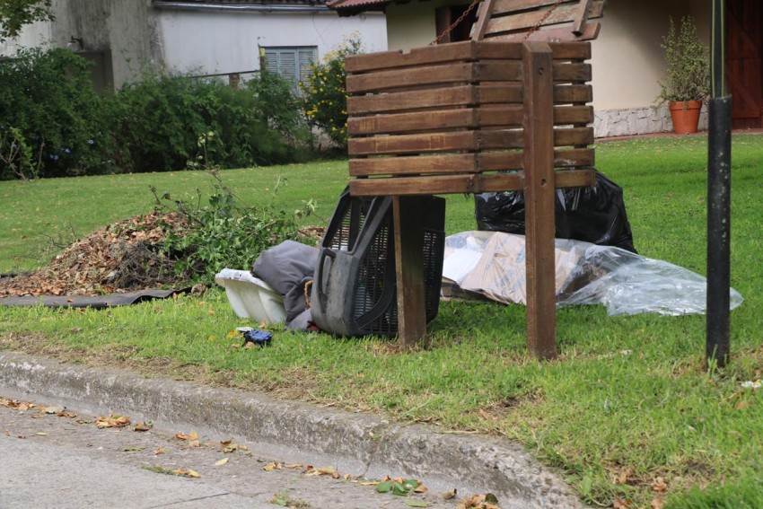 Reiteran el pedido de no sacar residuos de porte medio