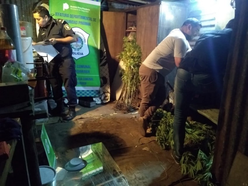 Allanamiento positivo con tres personas aprehendidas en el barrio Belg