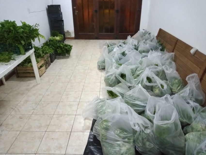 Huerteros locales vendieron su cosecha a Desarrollo Social