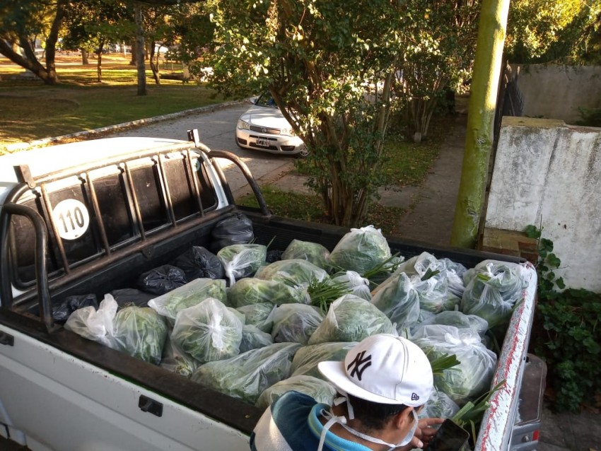 Huerteros locales vendieron su cosecha a Desarrollo Social