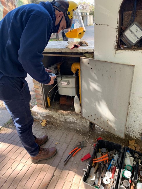 Culminaron las obras de gas en las instalaciones del municipio