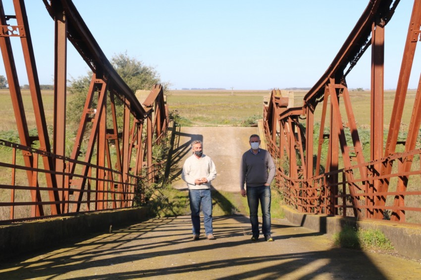 Repararon el puente alternativo al de San Jos de Herrera