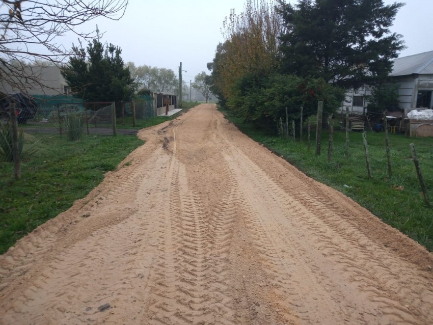 Reparan un importante bache en el barrio Belgrano