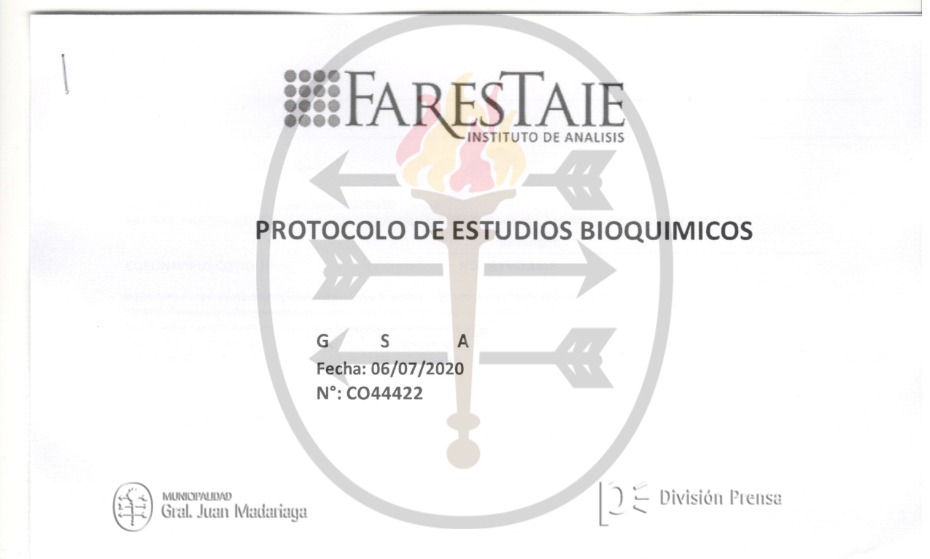 Se recibi� el testeo de la segunda prueba y el resultado fue 