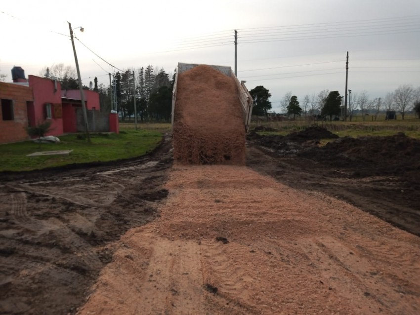 Culminaron la obra de cordn cuneta en el barrio Quintanilla