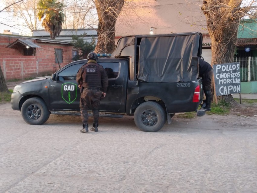 Allanan un domicilio en el barrio Belgrano