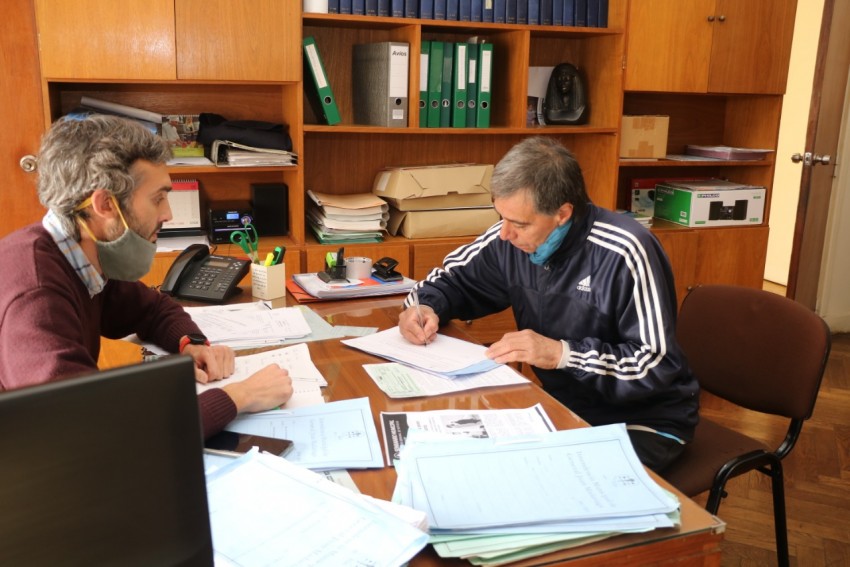 Entregaron aportes de fondo de multas a clubes deportivos