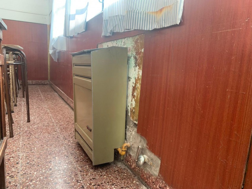 Iniciaron la obra de gas en la Escuela Tuyú