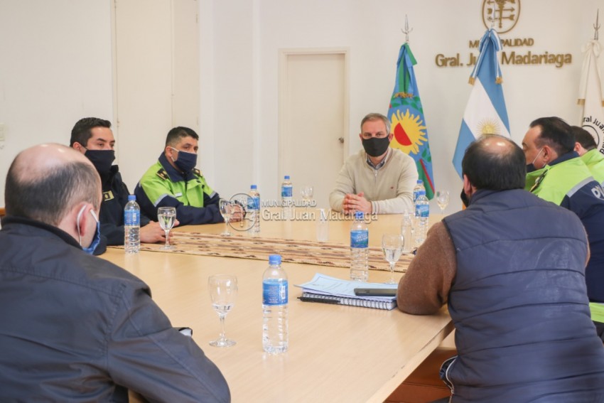 El intendente recibi al nuevo jefe comunal de la polica