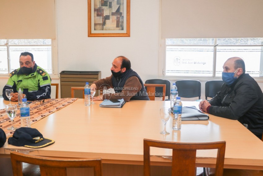 El intendente recibió al nuevo jefe comunal de la policía