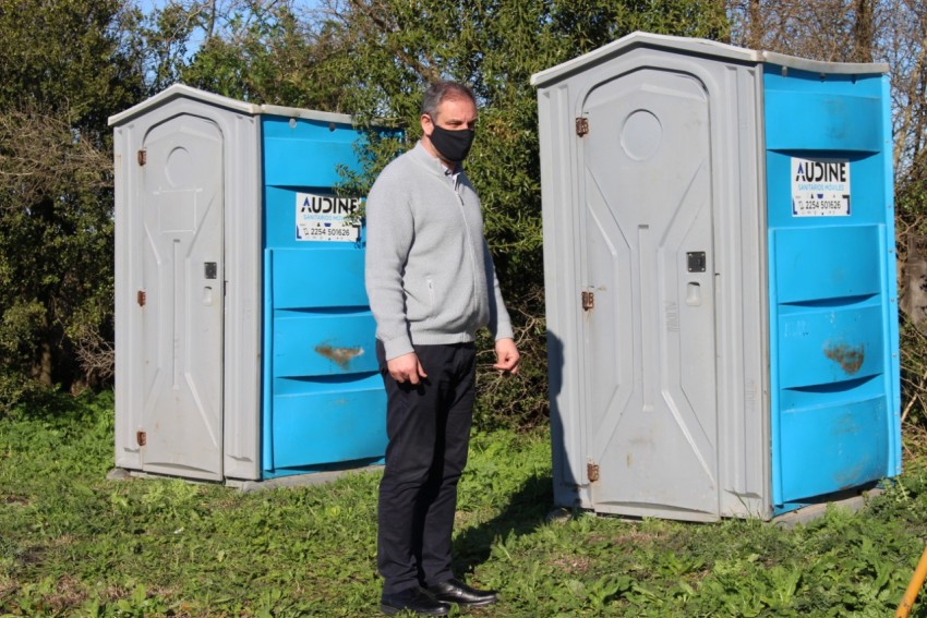 Colocaron baos qumicos y planificaron la ampliacin del espacio recr