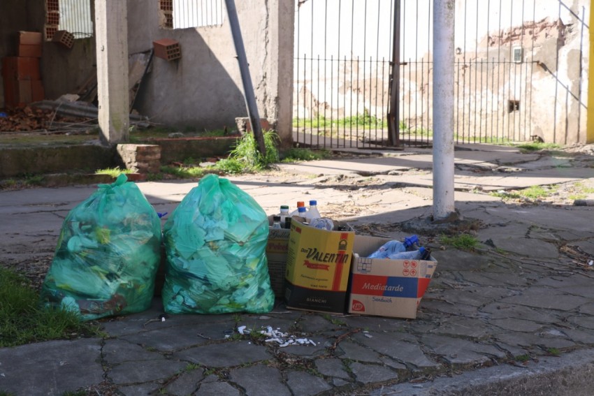 Reiteran el pedido a los vecinos de no arrojar residuos en va pblica