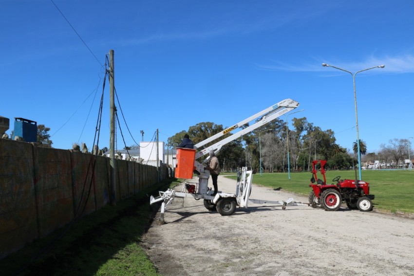 Optimizaron el sistema elctrico del Estadio Francisco Alcuz y el Pol