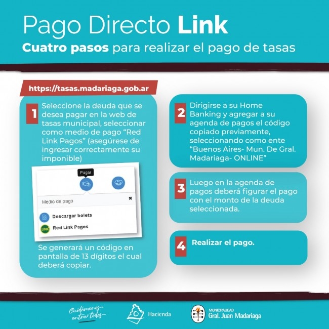 Hacienda dio a conocer un instructivo para abonar las tasas municipale