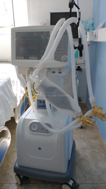 El Hospital recibi dos respiradores que se suman a Terapia Intensiva