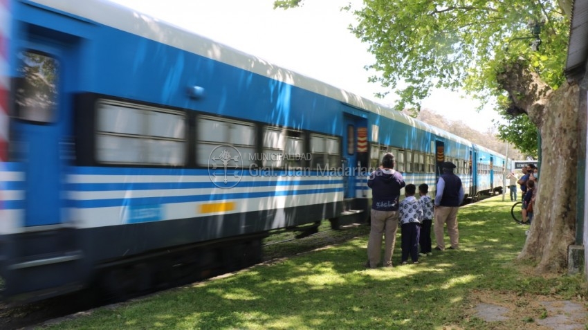 El tren arrib con cargamento
