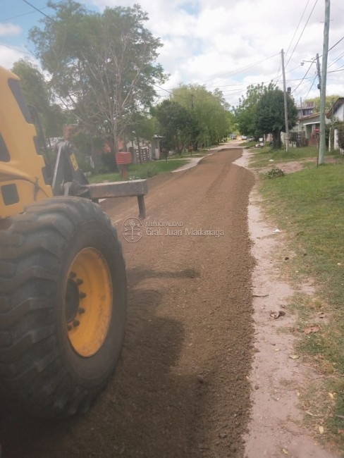 Repararon calles en los barrios Quintanilla y San Martn