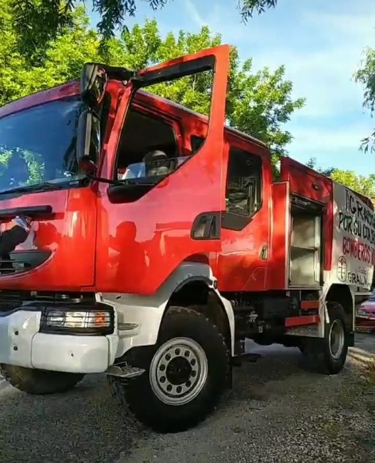 Los Bomberos sumaron una nueva unidad 4 X 4