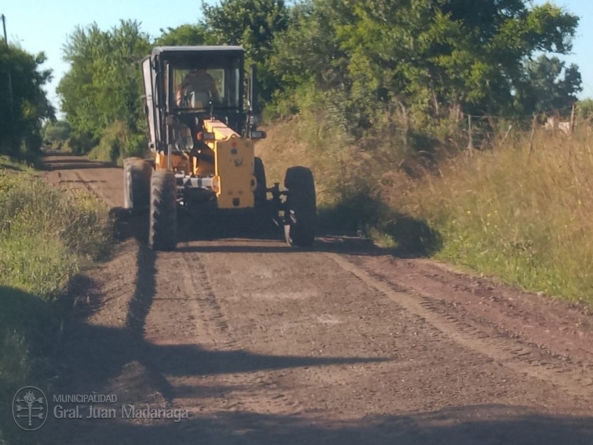Sumaron 14 cuadras con polvo de piedra
