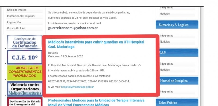 Este viernes reabre la terapia intensiva del hospital