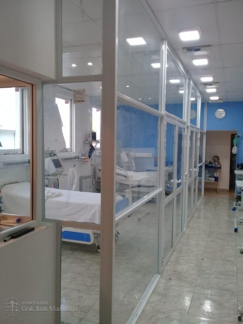 Dividieron la Terapia Intensiva para evitar contagios de COVID